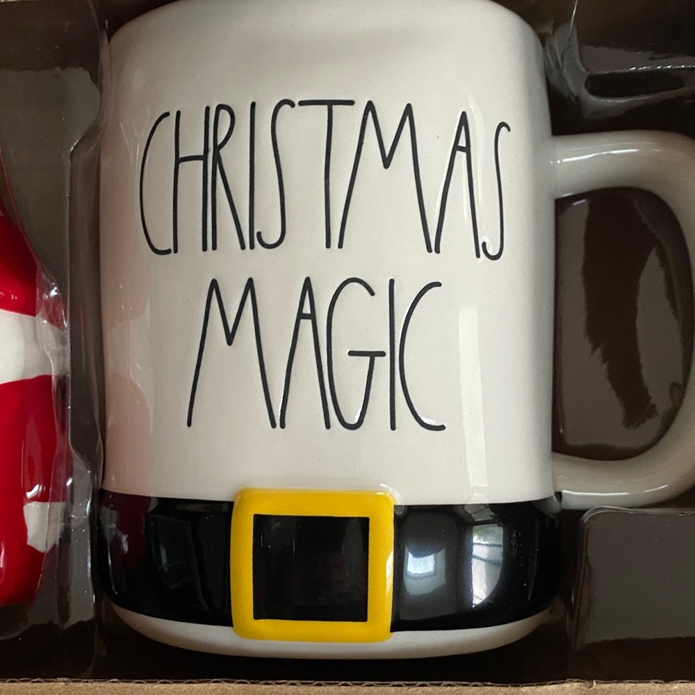 Rae Dunn Christmas Magic mug and ornament - Picture 2 of 3